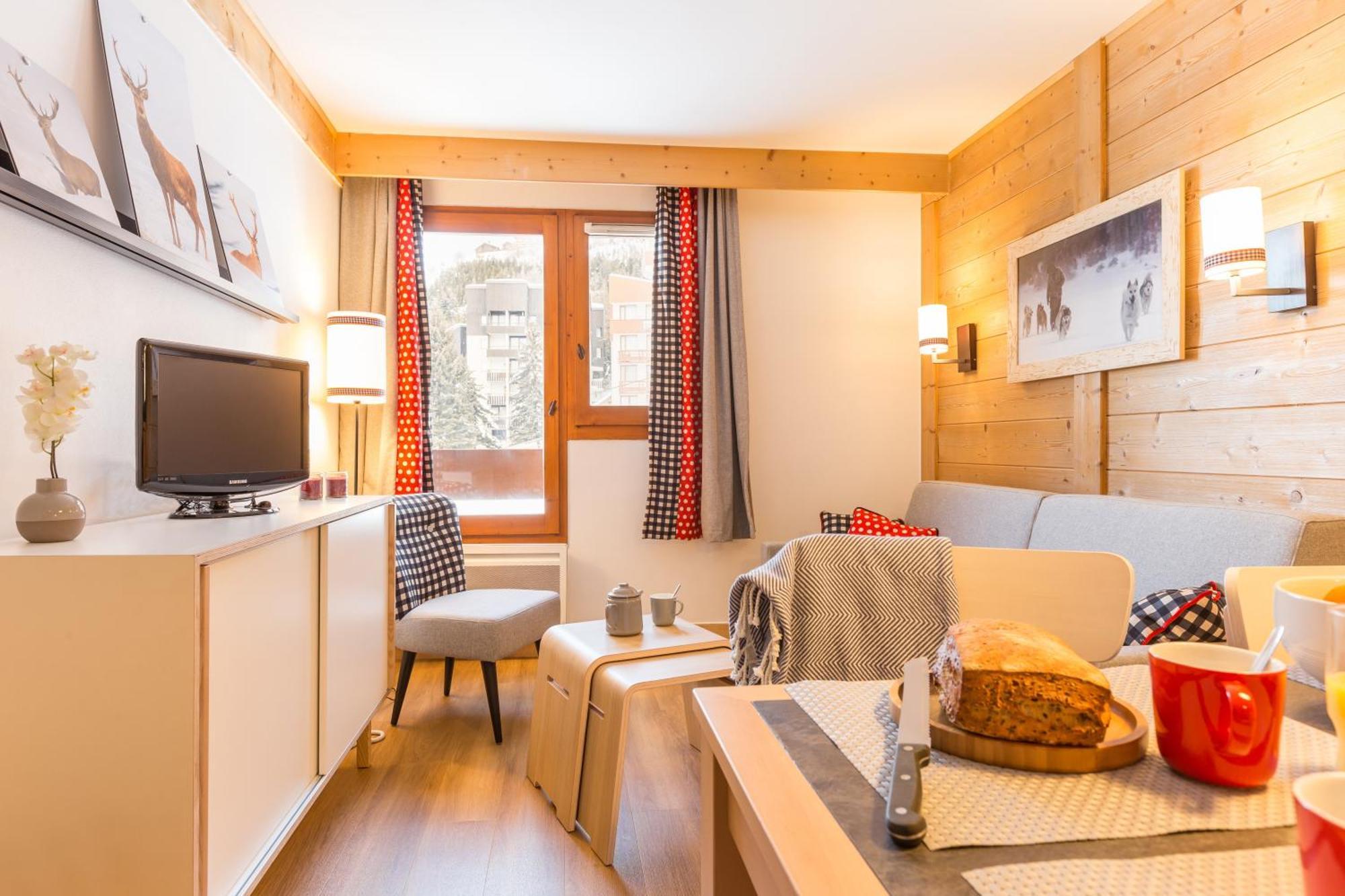 סן-מרטין-דה-בלוויל Residence Pierre & Vacances Aconit מראה חיצוני תמונה